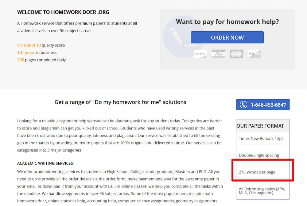 homework doer online