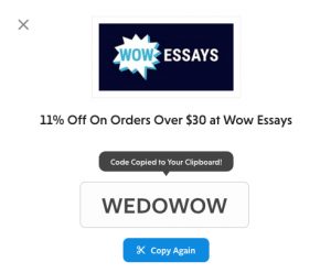 WowEssays Discount Promo Codes Up to 50%! (Voucher Coupons ✔️)